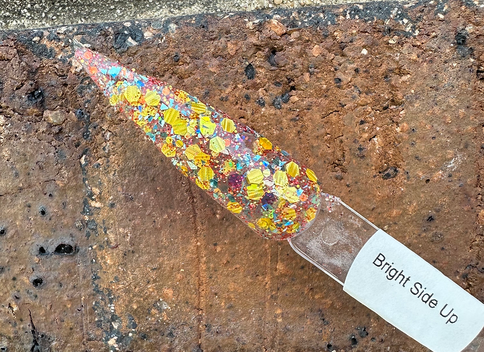 Thumbnail: Bright Side Up Sparkle Nail Dip Powder  