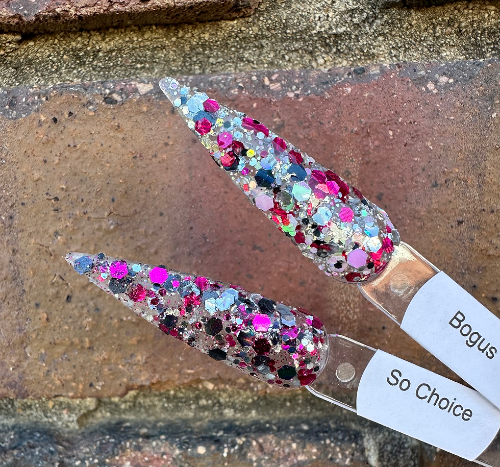 Thumbnail: Bogus & So Choice Sparkle Nail Dip Powders