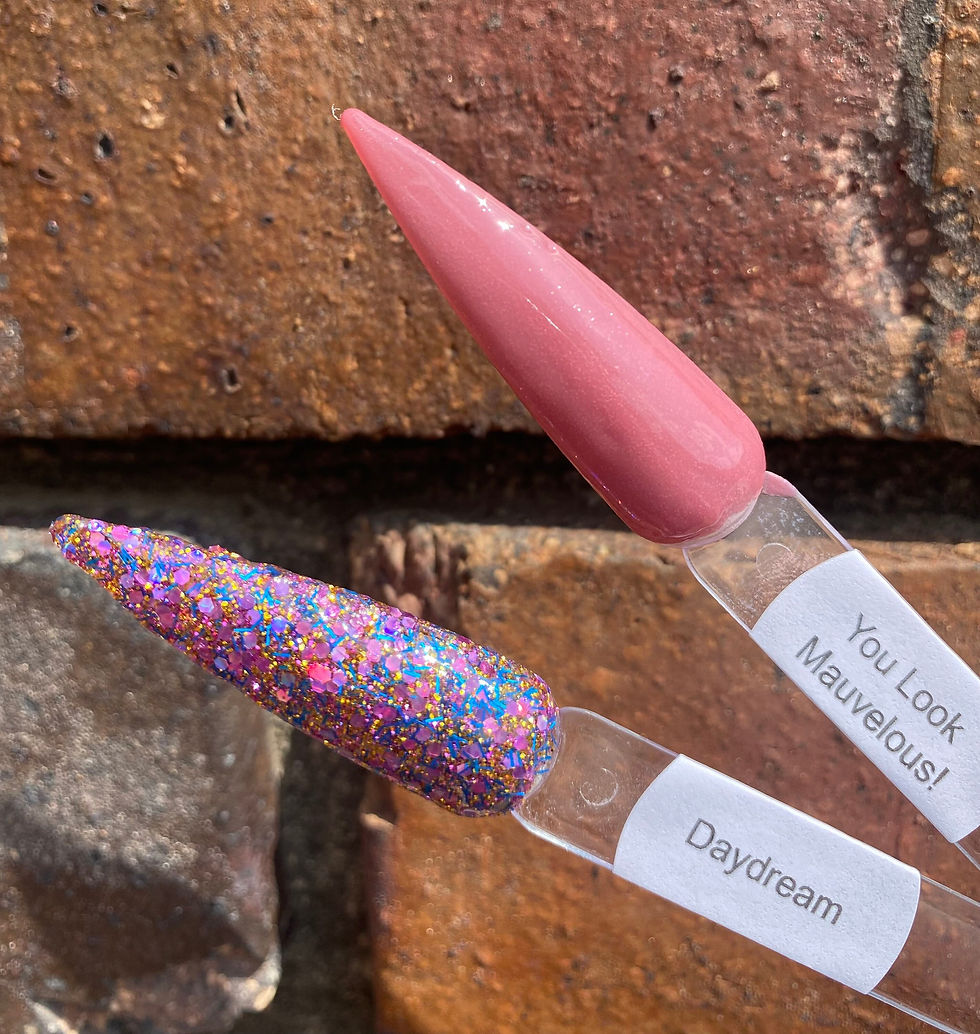 Thumbnail: You Look Mauvelous and Daydream Nail Dip Powders