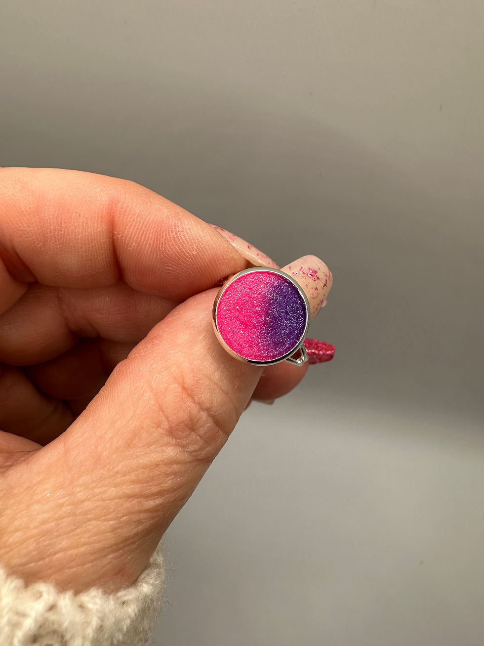 Thumbnail: Handmade Resin Color Changing Rings