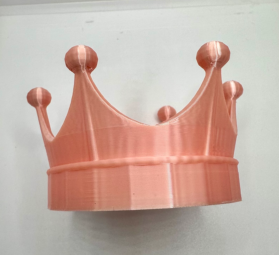 Thumbnail: Silky Pink 3D Printed Organizer Decal Dish Hand Rest Or Nail Stand