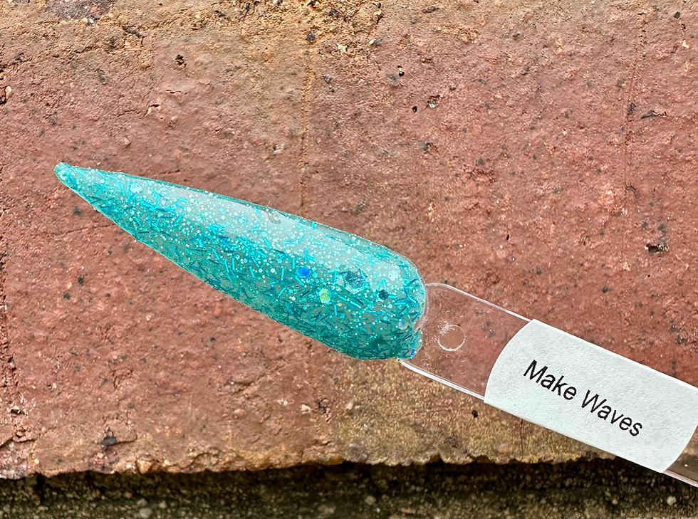 Thumbnail: Make Waves Sparkle Nail Dip Powder  