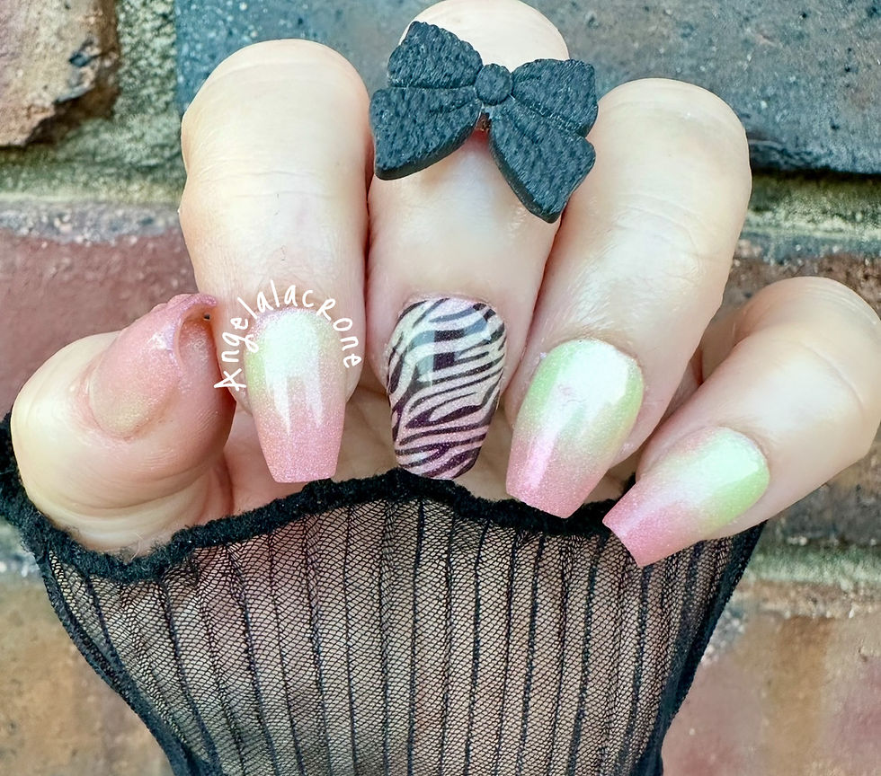 Thumbnail:  Chameleon Cove & Celestial Shift Thermal Foil Nail Dip Powders  