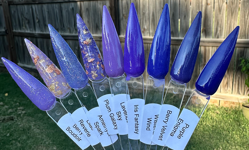 Thumbnail: All About Purples Collection Nail Dip Powders