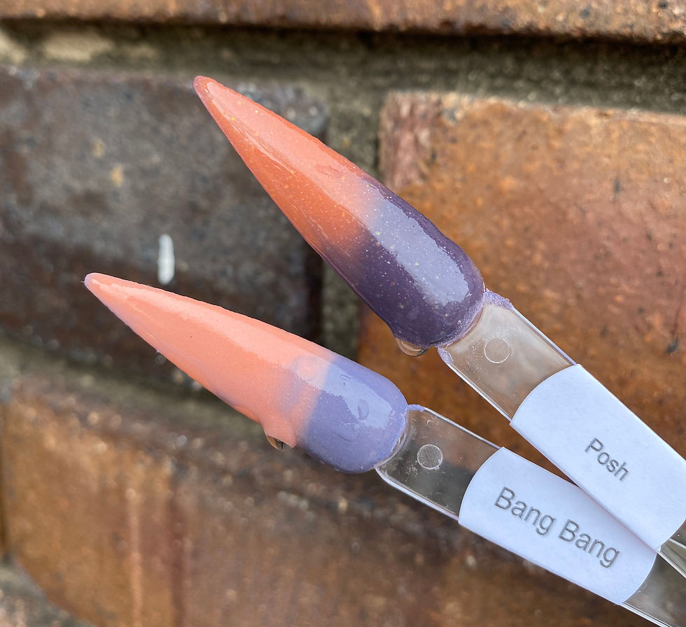Thumbnail: Posh and Bang Bang Thermal Nail Dip Powders