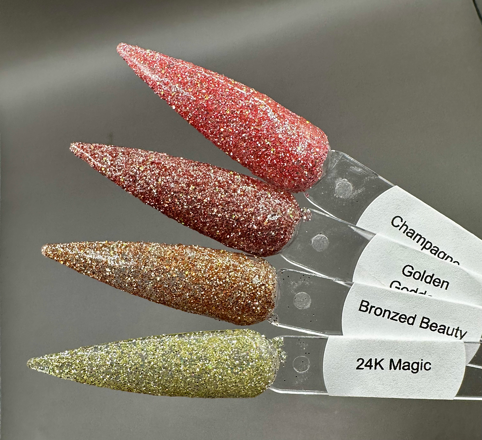 Thumbnail: Shades Of Golds Collection Nail Dip Powders
