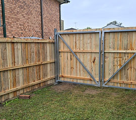 Timber Fencing Installation