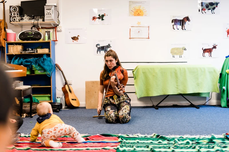 Musical play nurturing communication and attachment