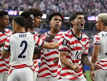 US reaches the Knockout round and wins its group as they beat Australia 2-0