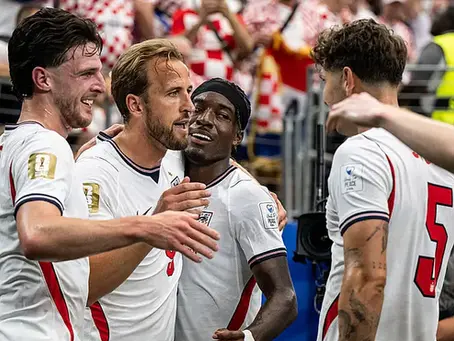 Kane ties an England record for World Cup goals as they beat Croatia 4-2