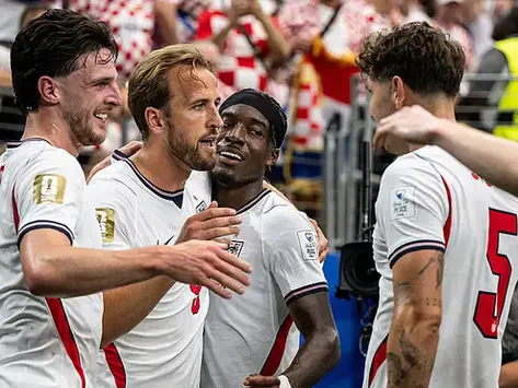 Kane ties an England record for World Cup goals as they beat Croatia 4-2