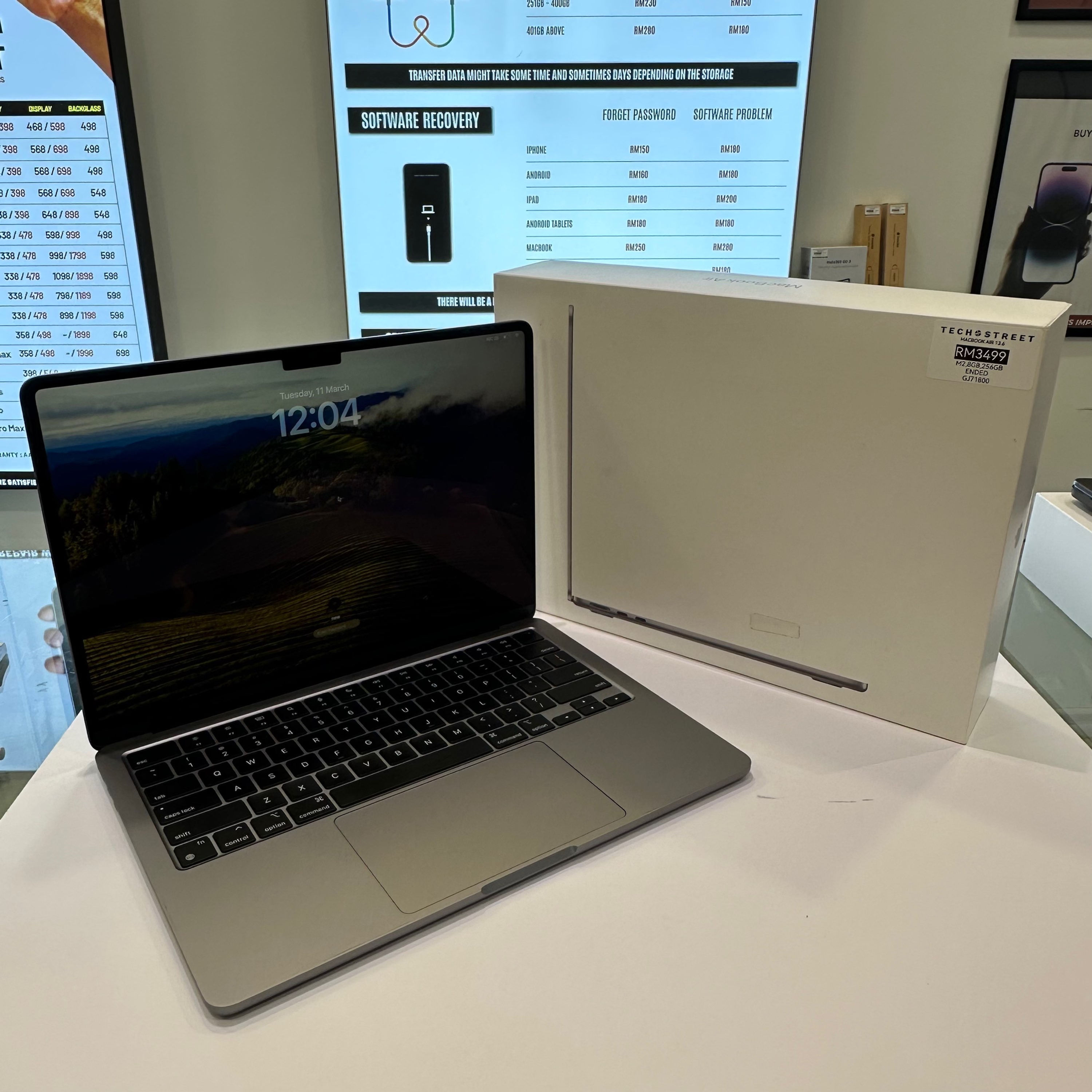 MacBook Air 13.6 M2 8GB 256GB (GJ71800)
