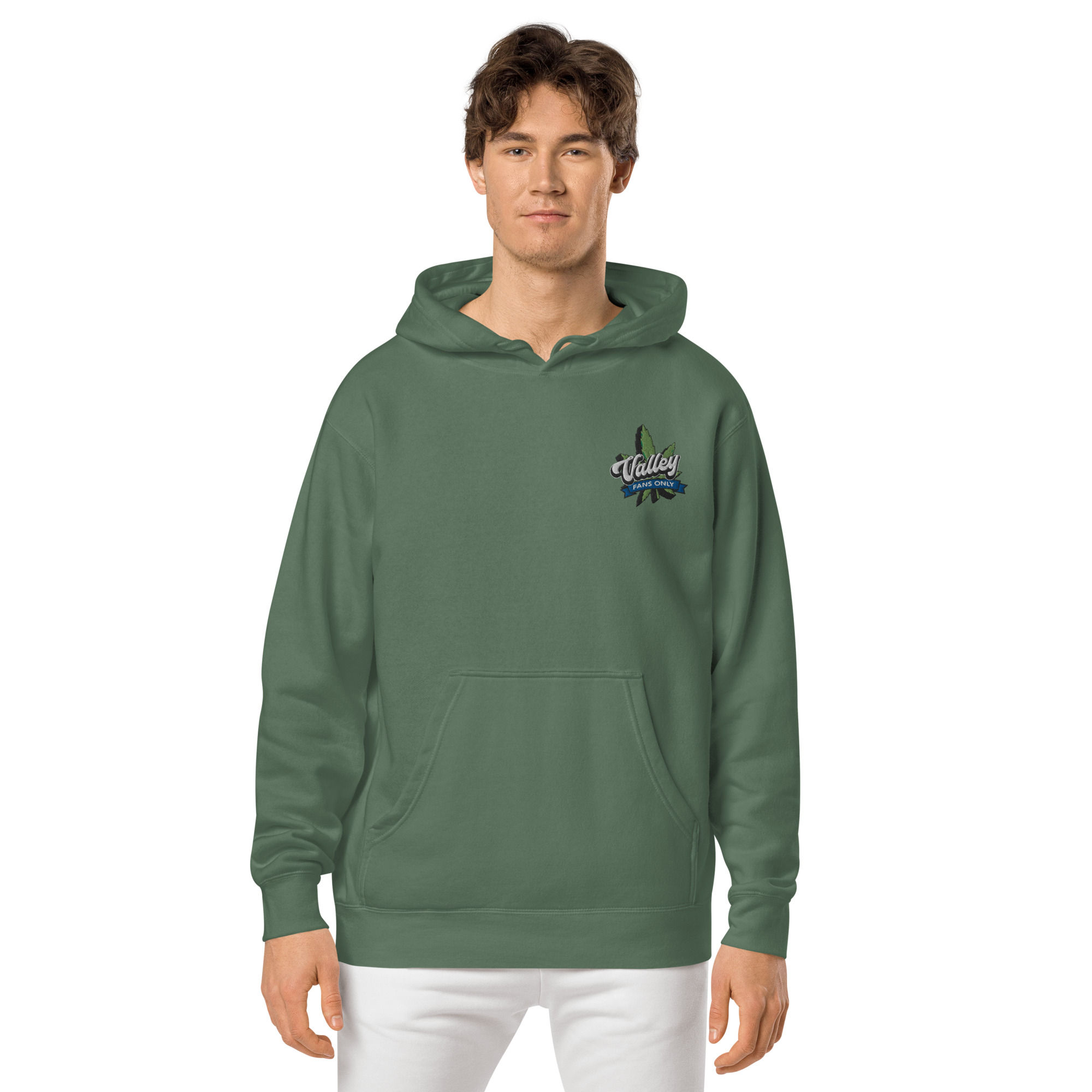 VFO Unisex pigment-dyed hoodie