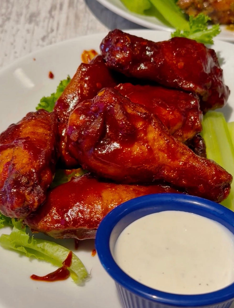 wing scout bbq wings at blackfish tavern northport