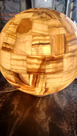 Lámpara de onix grande