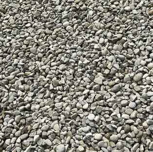 Drain Rock 22mm - 40mm Coarse, clean aggregate for drainage.
