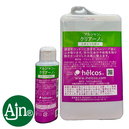 ヒルコス 拭き取り化粧水クリアーノ1000mL 18本マツエクプライマー介護用品