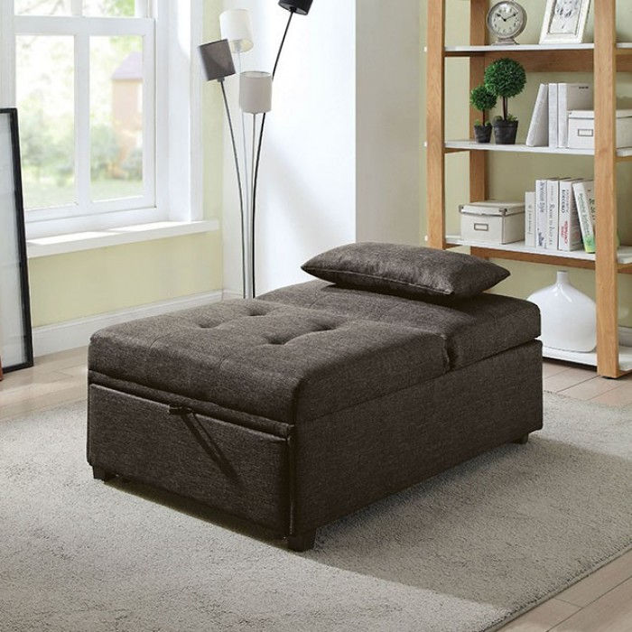 Thumbnail: OTTOMAN WITH PULLOUT BED