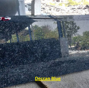 KARIMNAGAR GRANITE STONE BLUE SAFFARI SAPPHIRE ROYAL DECCAN MR GRANITES sls INDIA