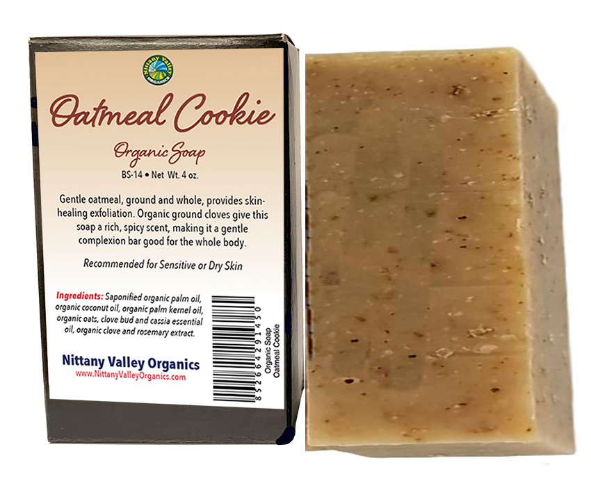 Oatmeal Cookie Organic Bar Soap