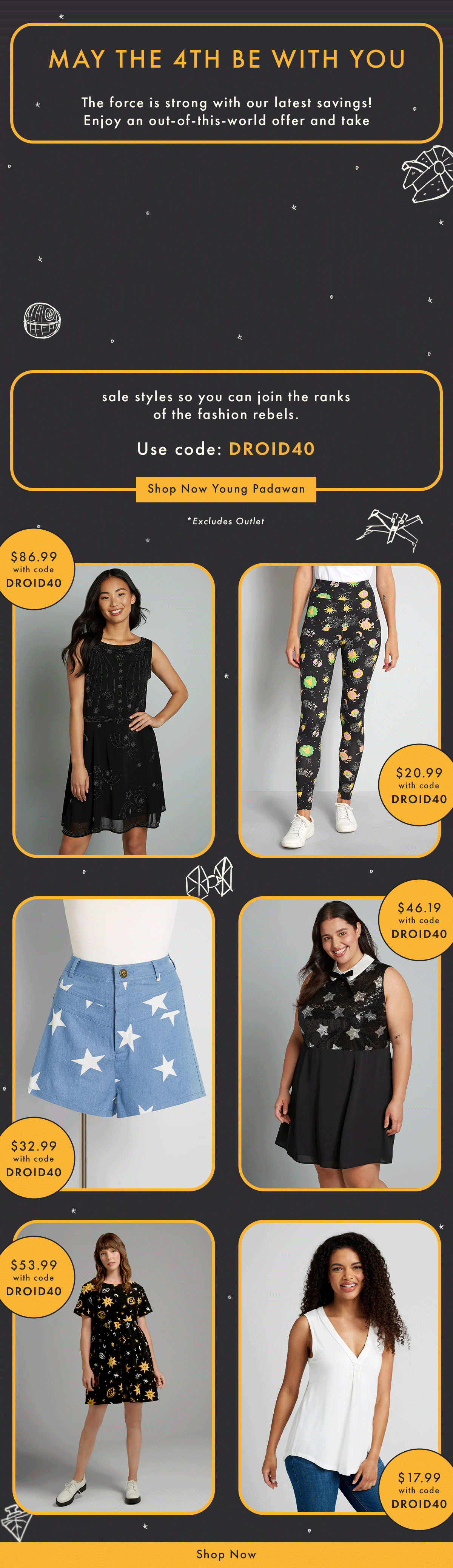 ModCloth Star Wars Day 1