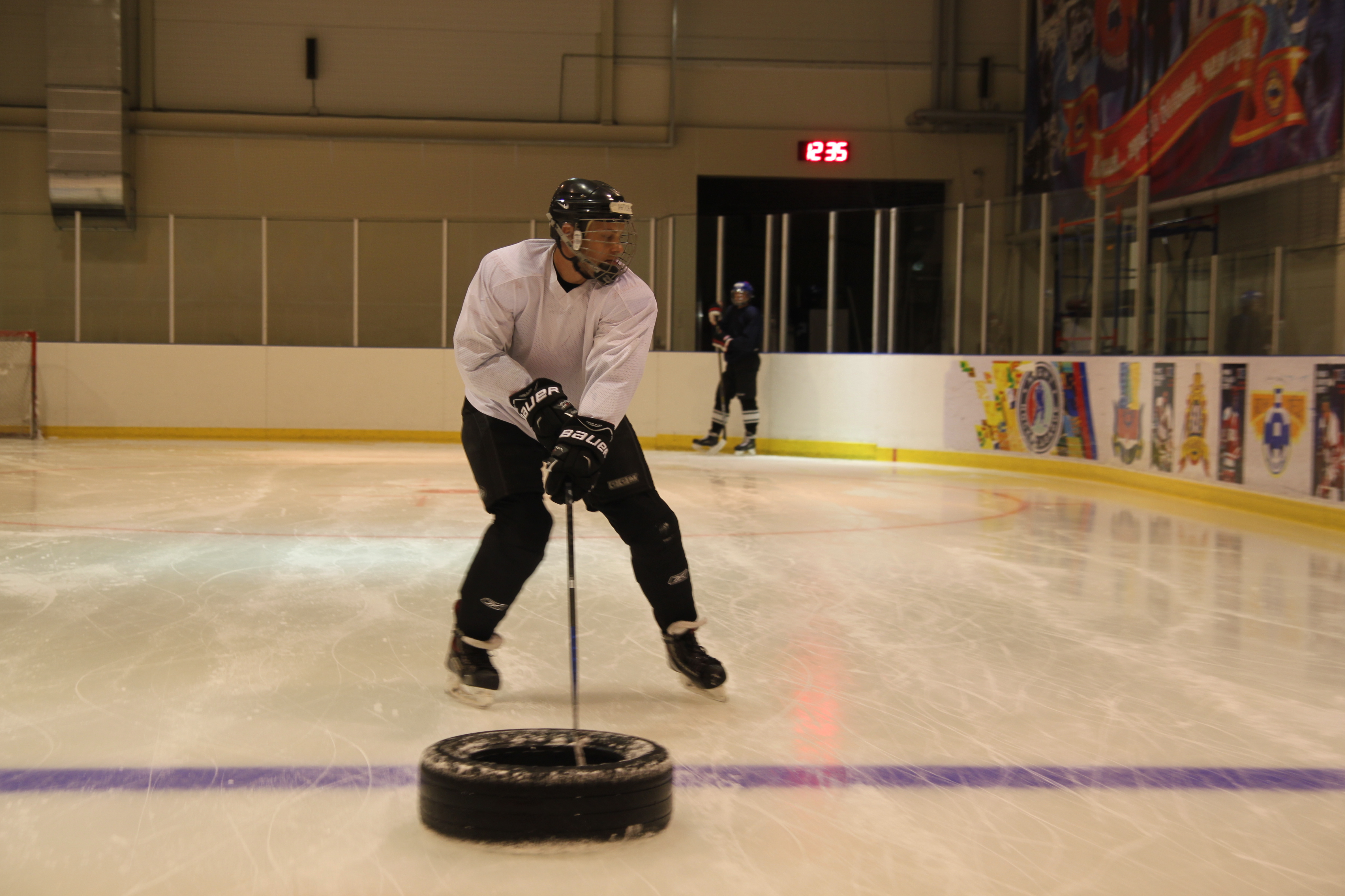 Тренировка хоккеиста любителя