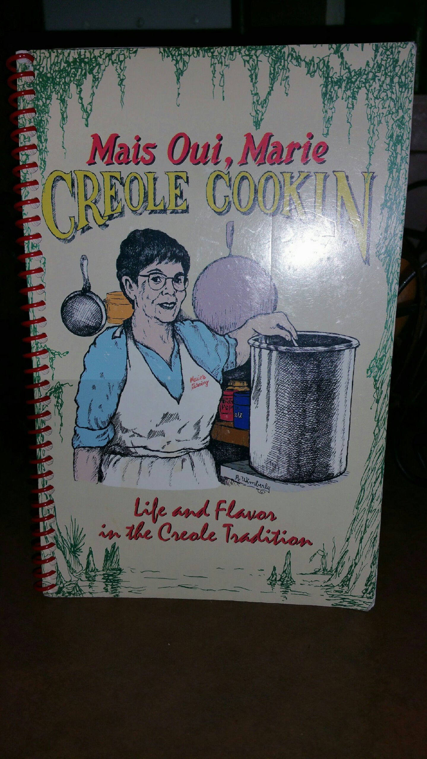 "Mais Oui, Marie Creole Cookin" COOKBOOK