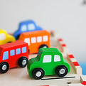 Colorful Toy Cars