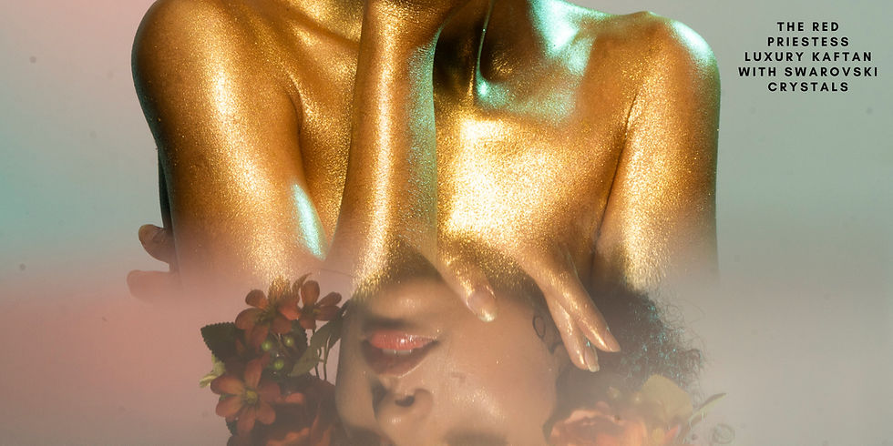 THE RED PRIESTESS - KAFTAN - LUXURY EDITION