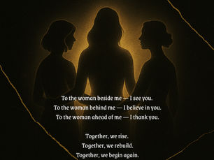 Holding Space for the Women Who Walk With Us