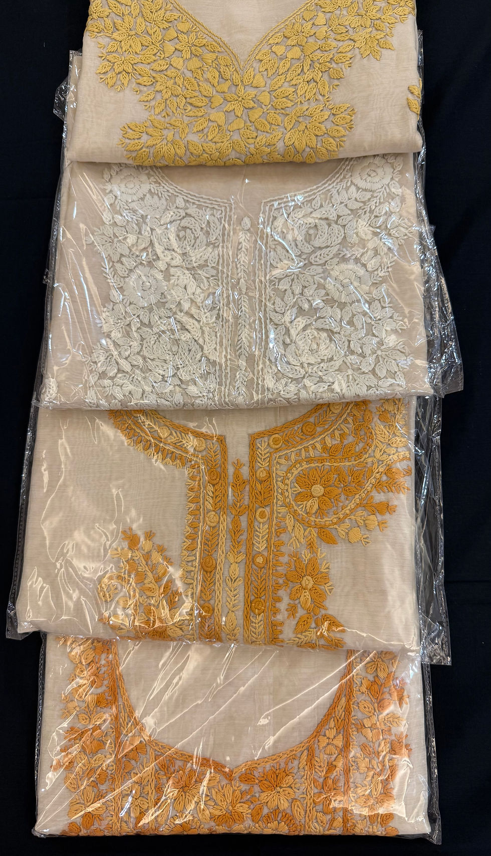 Phulkari Hand Embroidered Kurti (Cotton)