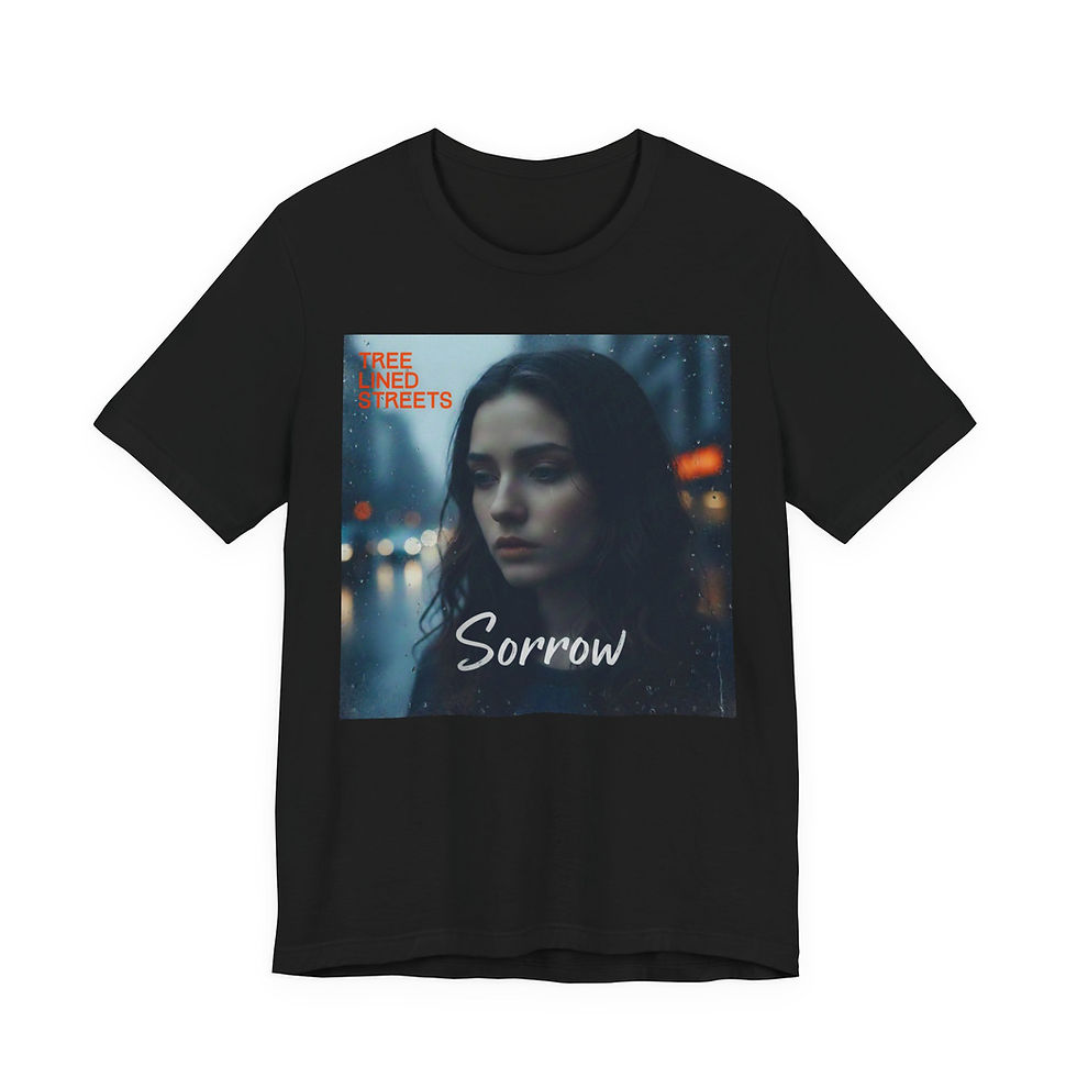 Thumbnail: Tree Lined Streets Sorrow Bella Canvas Tee