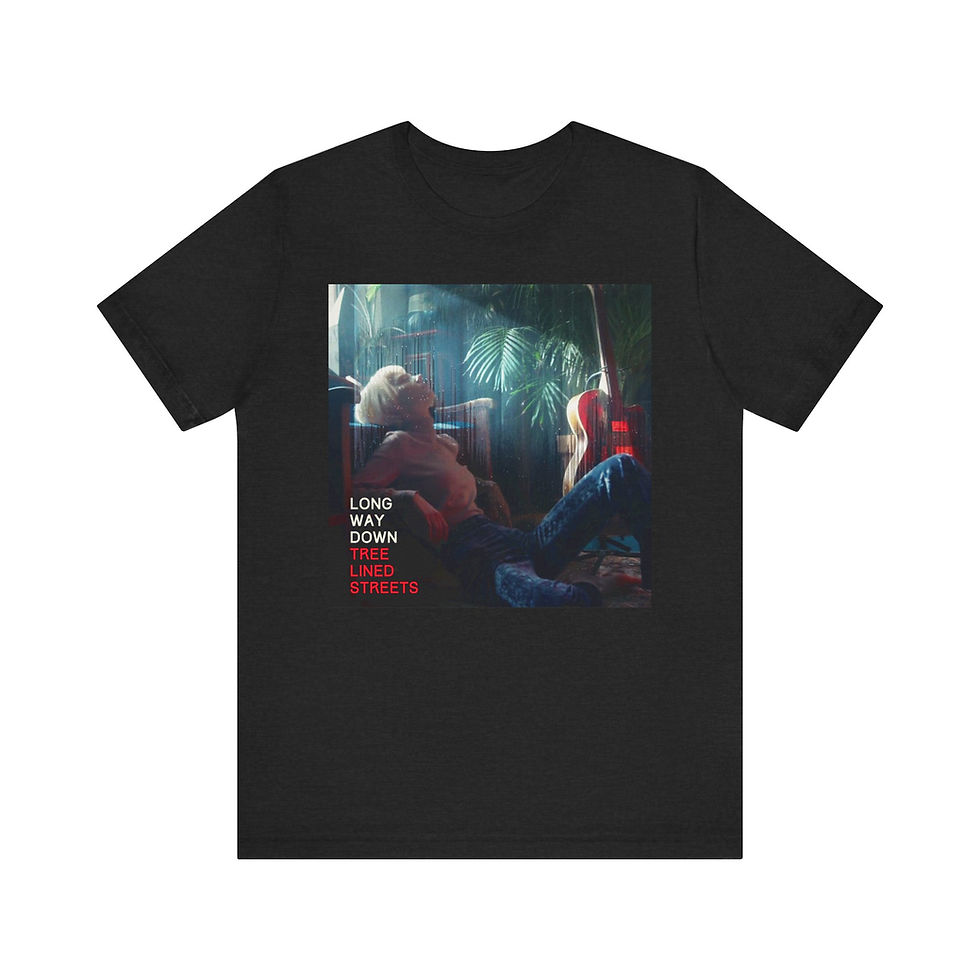 Thumbnail: Tree Lined Streets Long Way Down Bella Canvas Tee