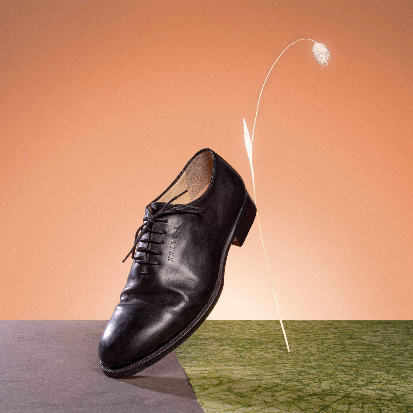 Traceable leather footwear Andrew by Josefin Liljeqvist