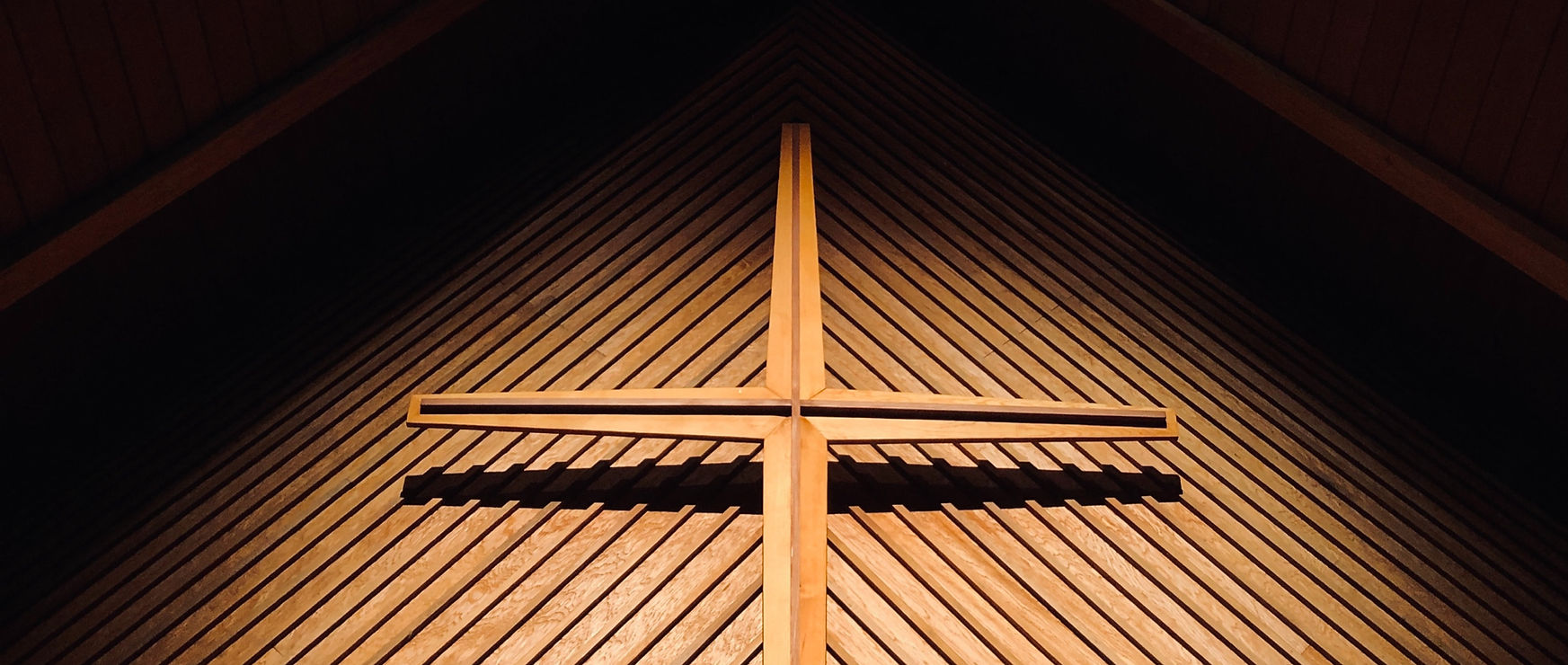 Pastoral ministry discernment in a local church setting with a cross and worship space