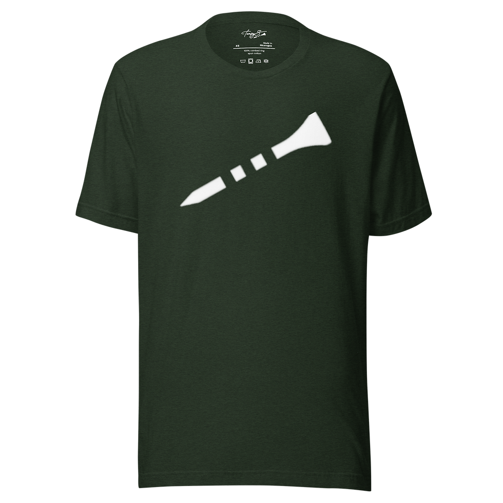 Thumbnail: The Tee T-Shirt |  Bella + Canvas | White Logo