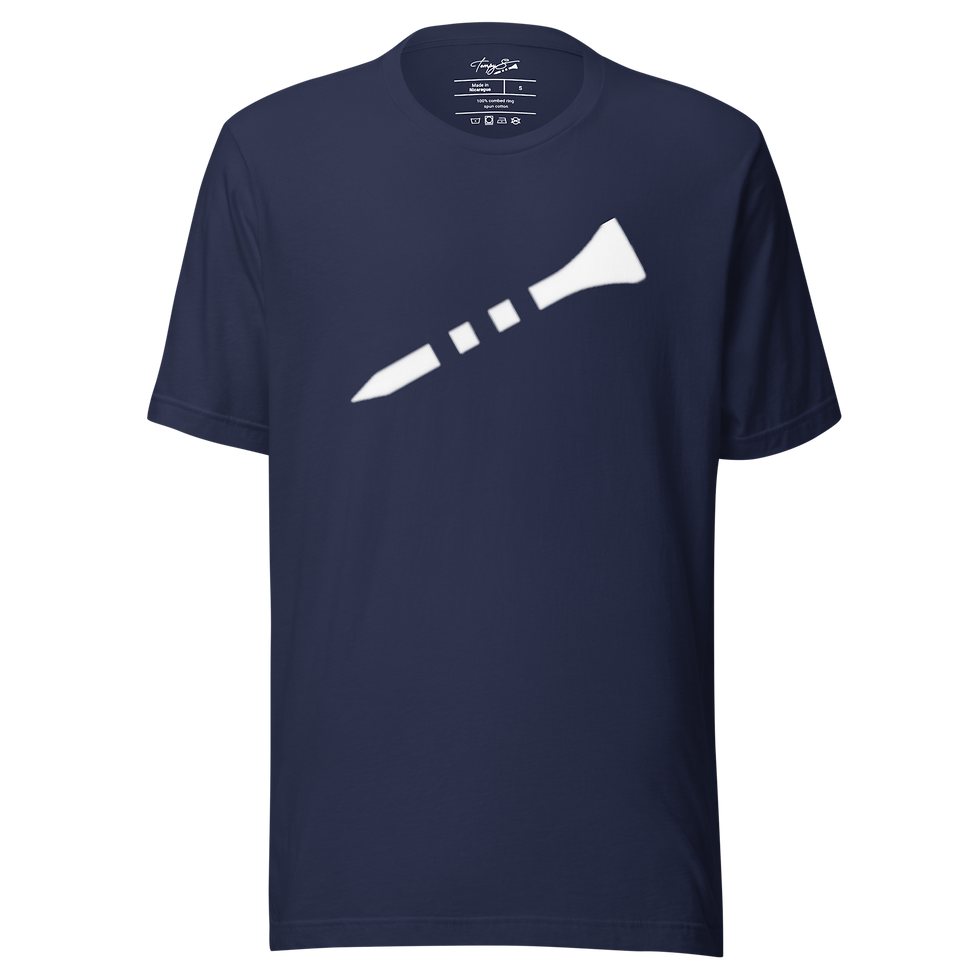 Thumbnail: The Tee T-Shirt |  Bella + Canvas | White Logo