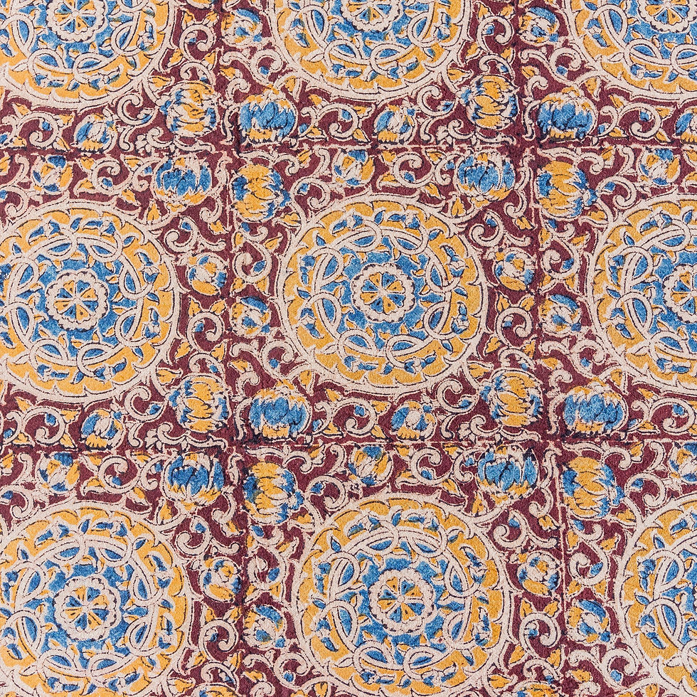 Thumbnail: Kalamkari King size Bedsheet
