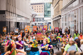 Savera UK 'March To End HBA' in 2025 with Katumba (Credit: Andrew AB Photography/Supplied/Image was provided to The Liverpudlian with permission to share, courtesy of the Publicist on behalf of their client. We make no claim to this content).