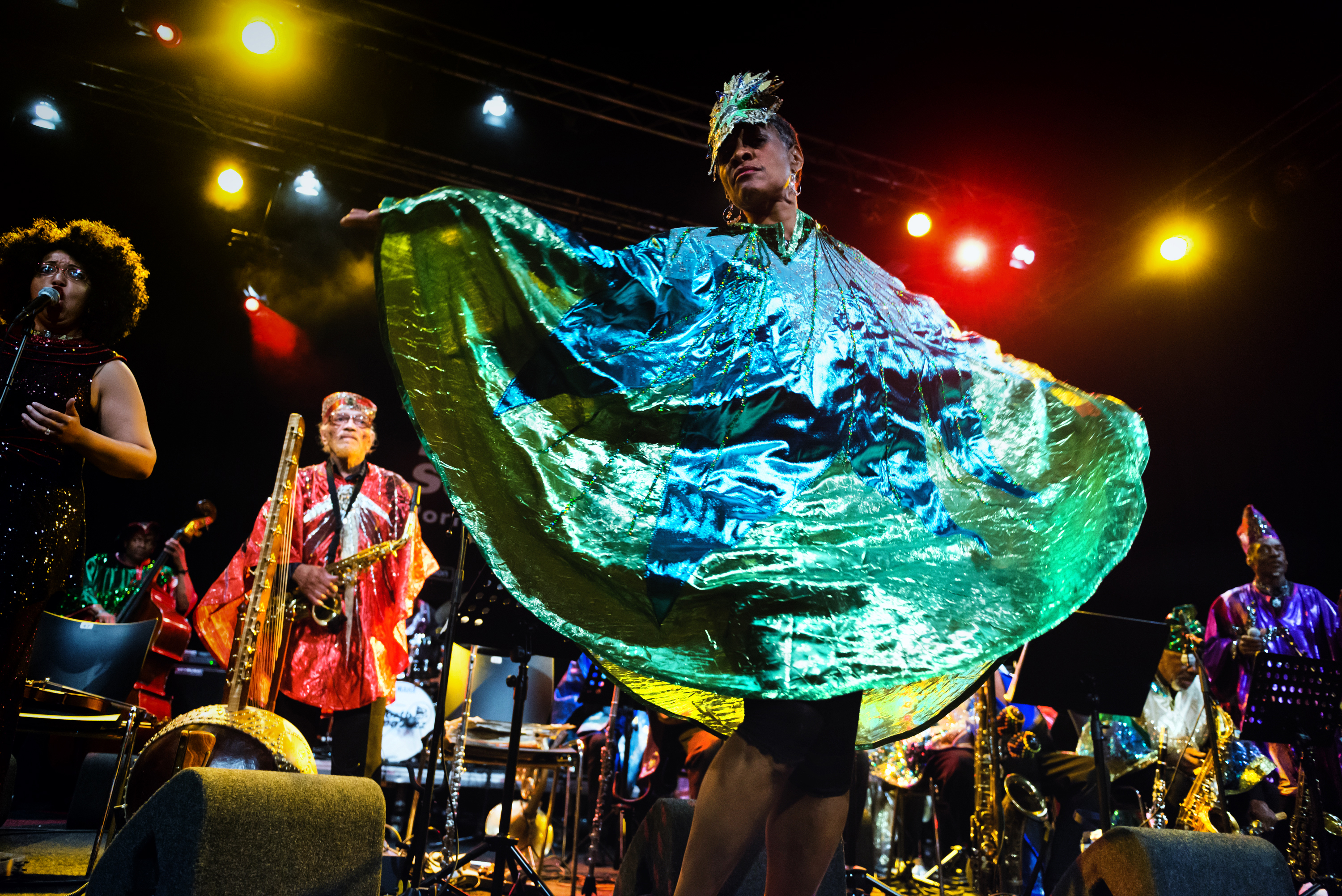 The Sun Ra Arkestra produce an other worldly blend of joyful and experimental space age jazz (Credit: Supplied By Publicist).