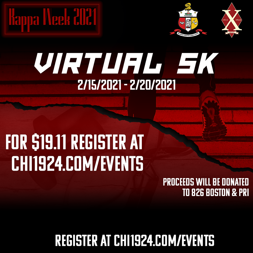 Kappa Week 2021: Virtual 5K