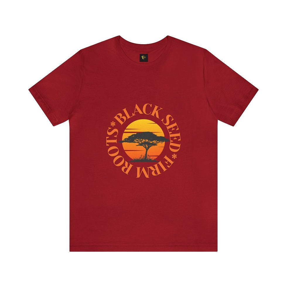 Thumbnail: Black Seed, Firm Roots 2 Unisex T-shirt