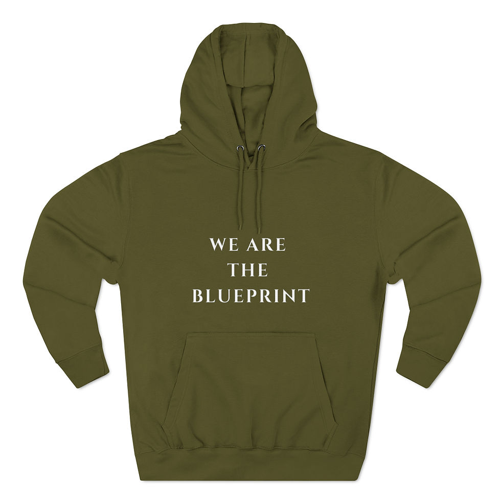 Thumbnail: Blueprint/ Black Woman Ingredients Hoodie