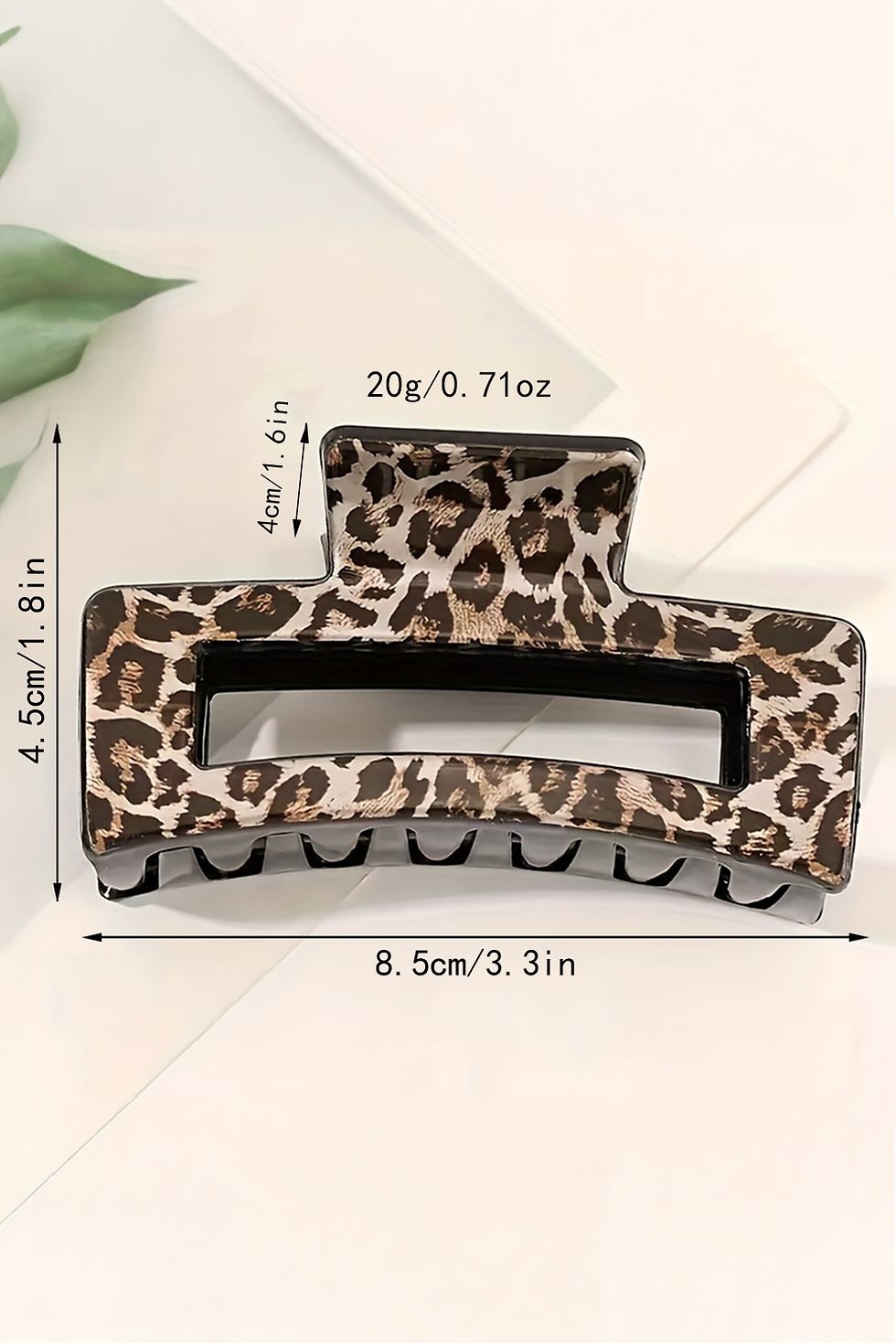 Thumbnail: Leila Large Hair Claw Clip