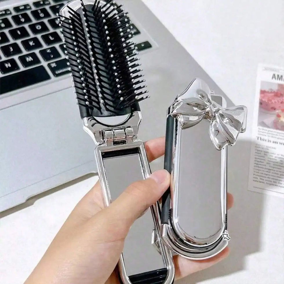 Thumbnail: Portable Comb with Mirror
