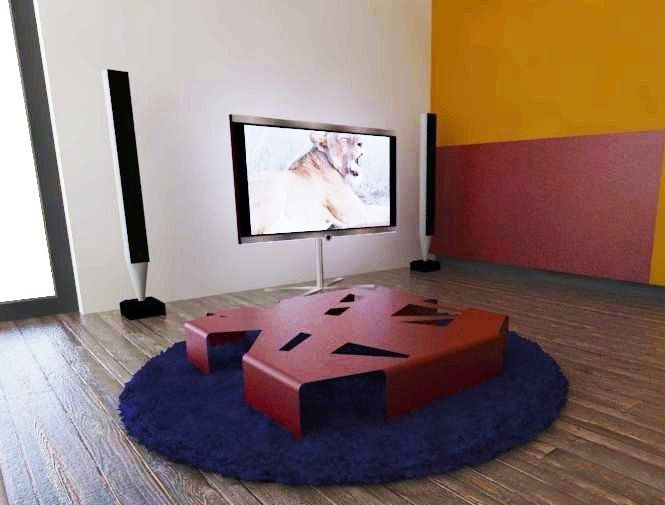 חדר מגורים - תל אביב