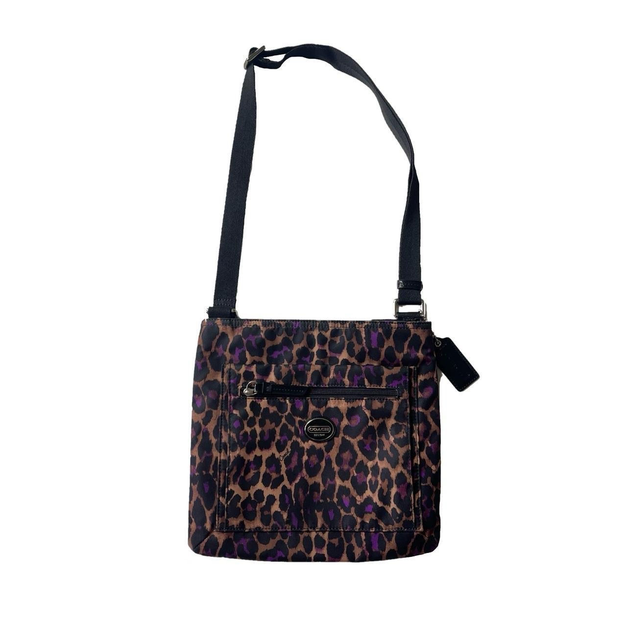 Coach Ocelot Leopard Crossbody Bag