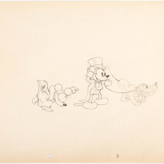 Mickey, Minny, and Pluto - 1933