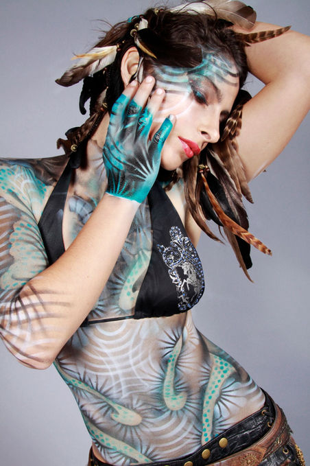 Intricate Body Art and Costumes