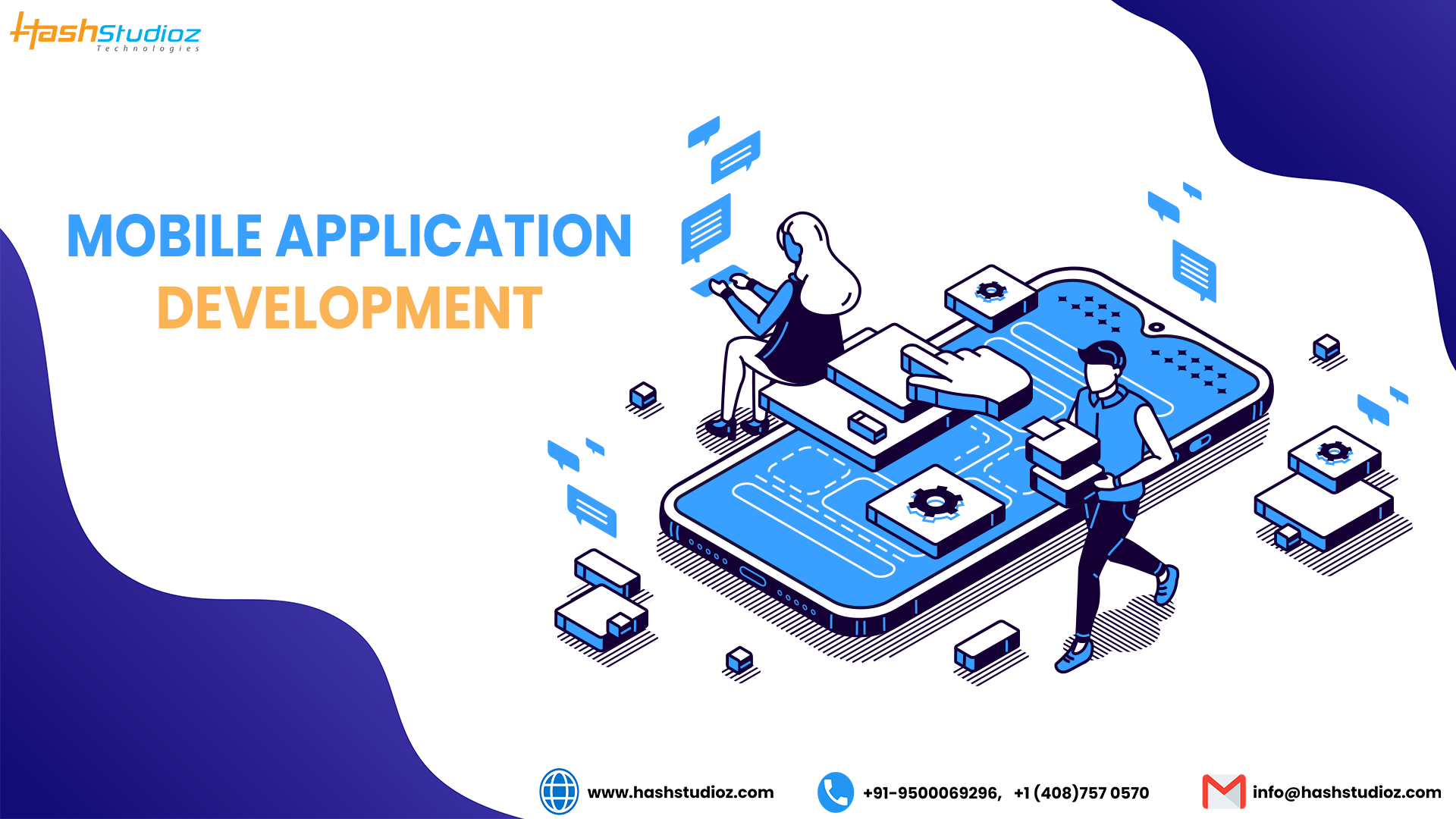 Top Features of Mobile App Development by HashStudioz content media